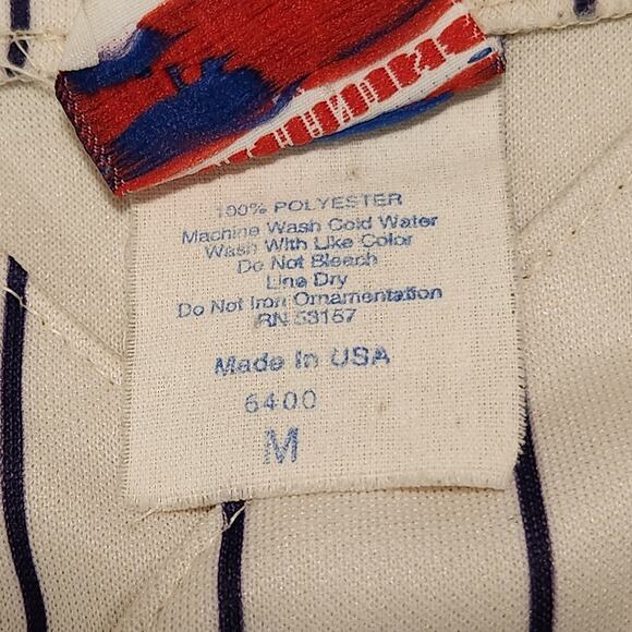 VTG Arizona Diamondbacks LEVY #14 Sewn Majestic MLB Baseball Jersey Mens M USA - Picture 10 of 16